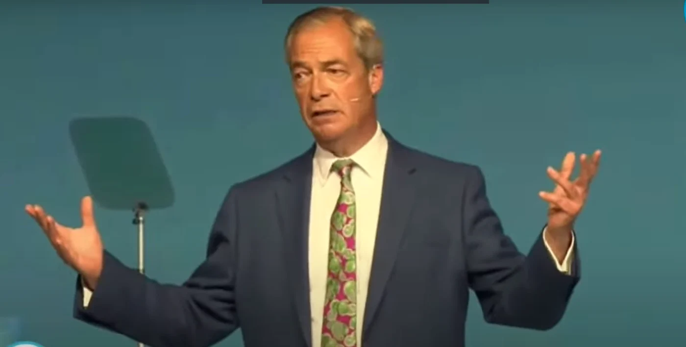 Nigel Farage a intrat în Parlament după 8 încercări. FOTO captură Hindustan Times / Youtube