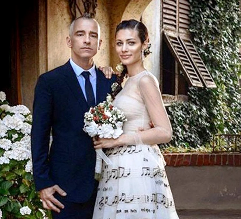 Eros Ramazzotti și Marica Pellegrinelli s-au căsătorit în 2014foto: Profimedia