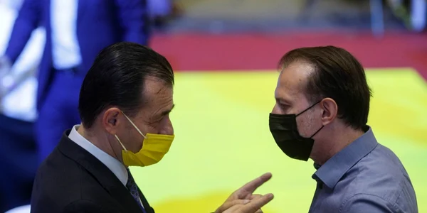 Alegeri interne PNL Bucureşti - Ludovic Orban - Florin Cîţu - 24 iul 2021 / FOTO Inquam Photos / Octav Ganea