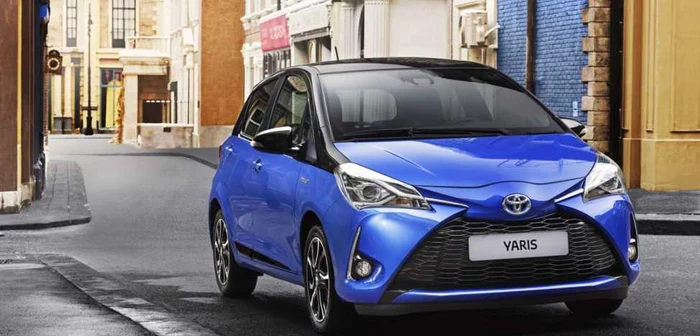 Toyota Yaris facelift disponibilă în România