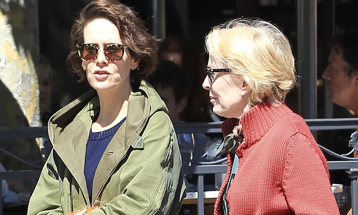 Exclusive Sarah Paulson Shops With Holland Taylor At The Grove jpeg