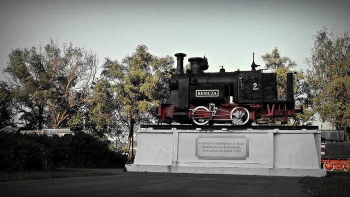 Muzeul de locomotive cu abur din Reșița FOTO Wikipedia