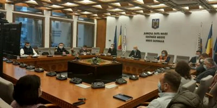 Comitetul Judeţean pentru Situaţii de Urgenţă Satu Mare. Foto: Prefectura Satu Mare