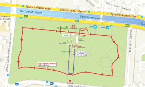 Traseul pentru crosul Click! Sănătate png