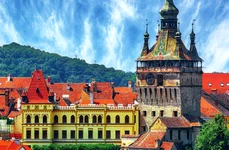 Turnul cu Ceas din Sighișoara, bătrânul care numără secundele istoriei jpeg