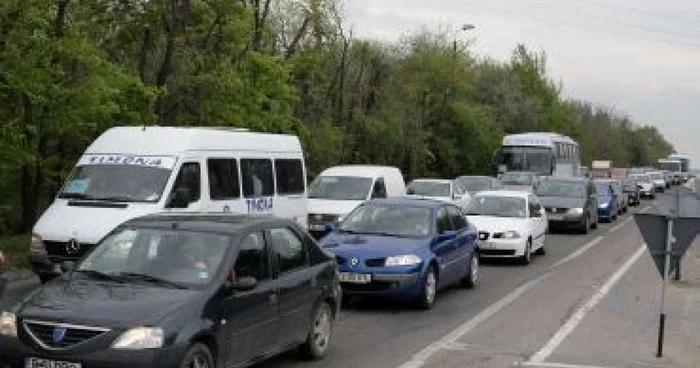 Constanta: Trafic îngreunat din cauza unei avarii