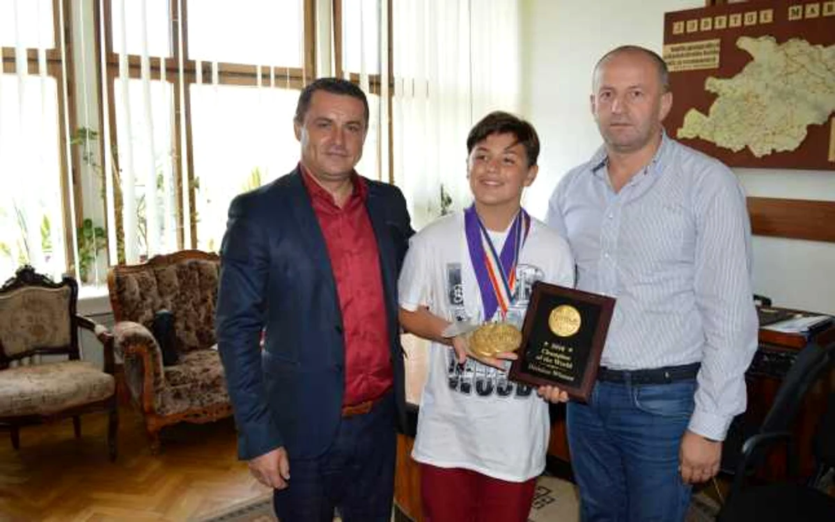 Mark Sebastian Msaroş, la Consiliul Judeţean Foto: CJ Maramureş