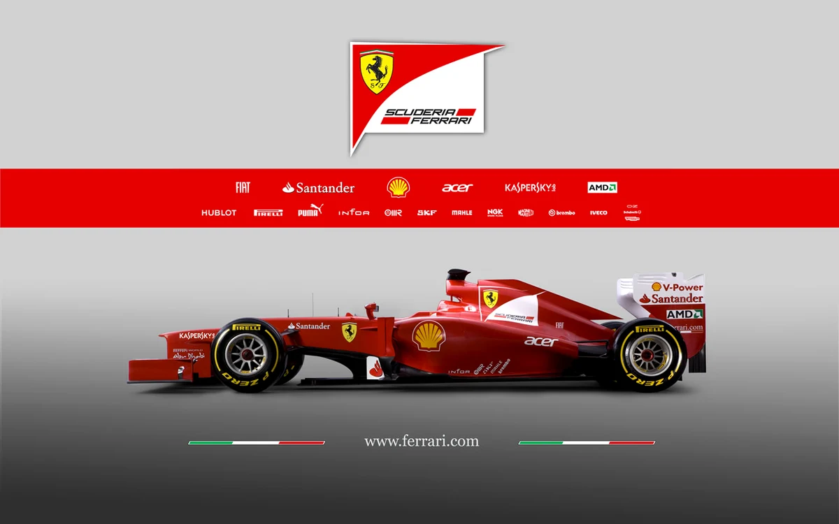 F2012, noul monopost Ferrari * Foto: Ferrari
