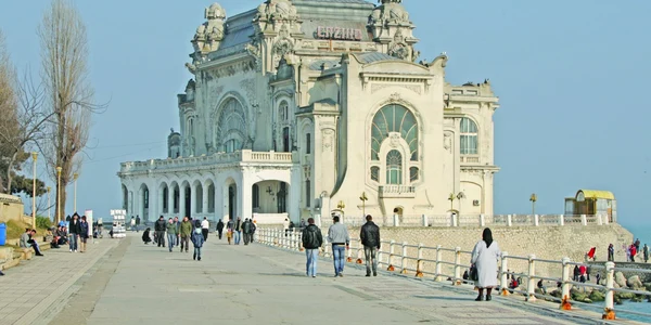 Casino si plaja Mamaia din Constanta foto mihai ciobanu 