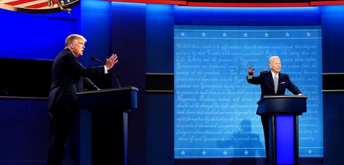 Donald Trump şi Joe Biden FOTO EPA-EFE