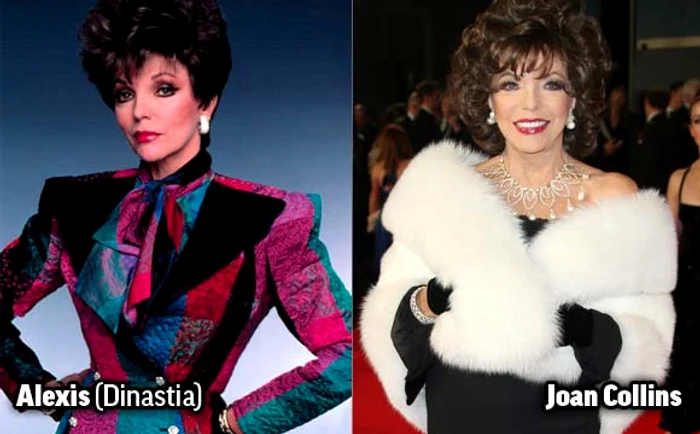 Joan Collins a intrepretat rolul lui Alexis în &quot;Dinastia&quot;