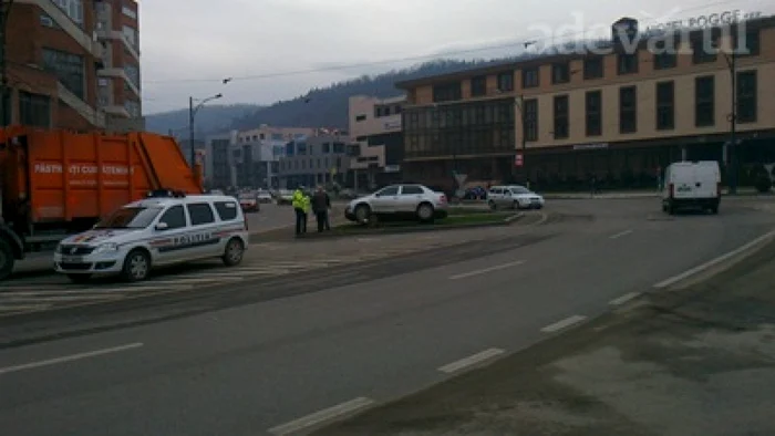 Un sofer din Reşiţa a vrut sa zboare