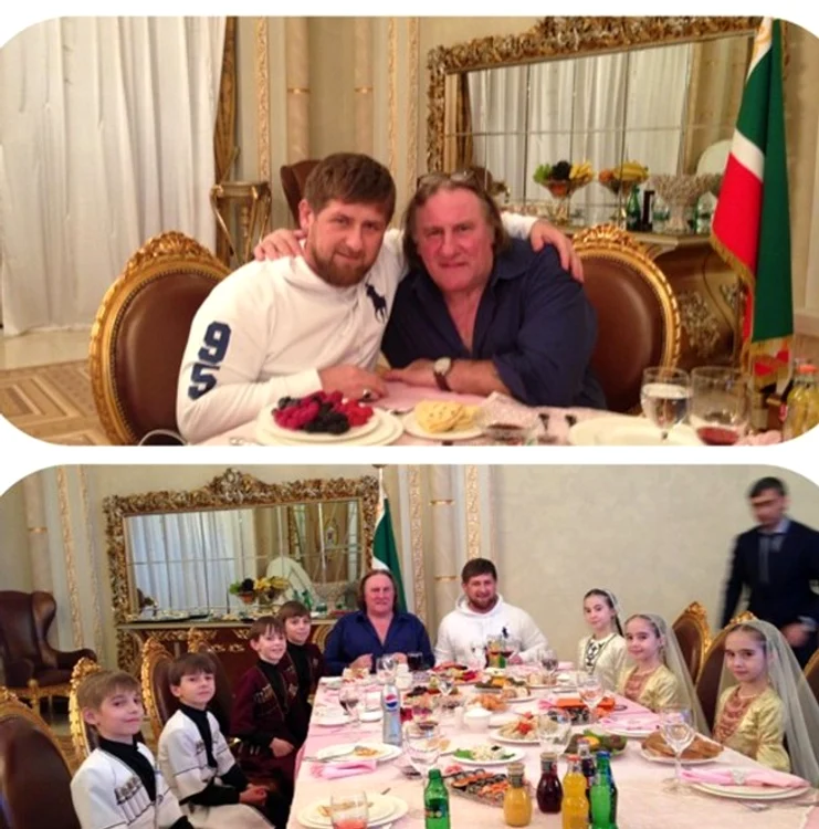 gerard depardieu ramzan kadarov