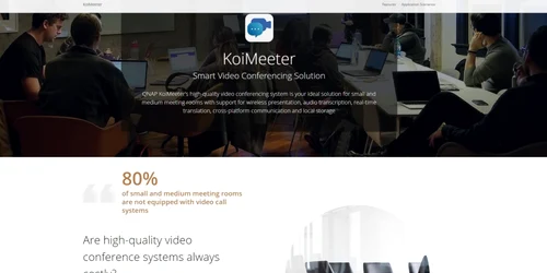 QNAP sistem de video conferinţe KoiMeeter