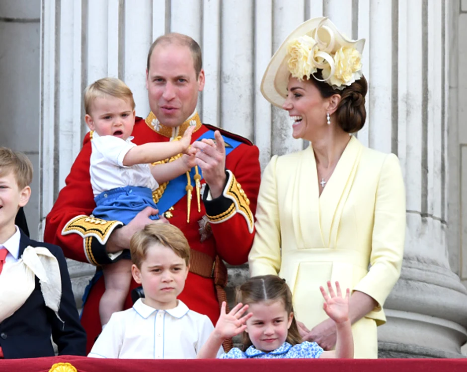 Prințul Louis, la prima sa paradă „Trooping the Colour”