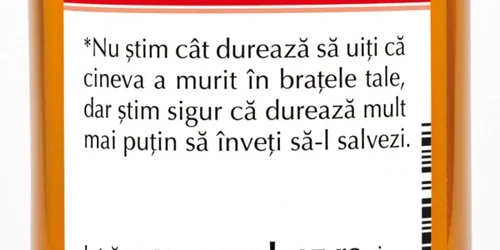 "O viaţă poate depinde de tine”