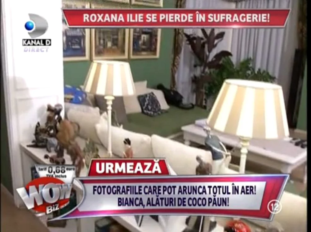 Fotomodelul are şi o casă foarte frumoasă (captură: Kanal D)
