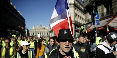 Protest al vestelor galbene FOTO EPA-EFE