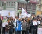 Protest în Timişoara împotriva exploatării gazelor de şist