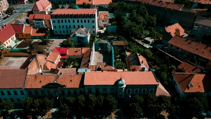 Lucrări la clădirea fostului cinematograf Arta
