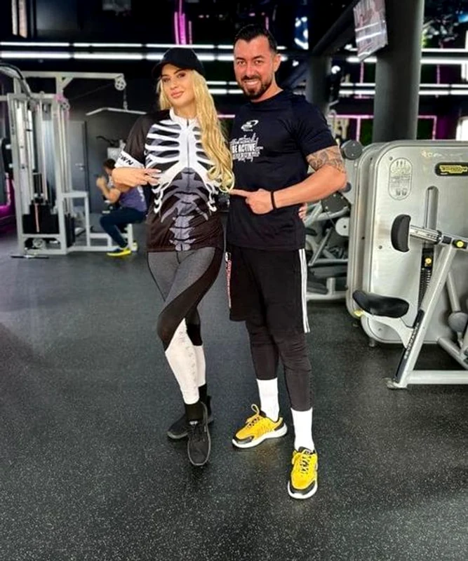 Julia Chelaru a revenit în sala de sport. Sursă: Facebook
