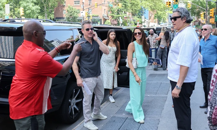 Matt Damon și soția Luciana, Profimedia (4) jpg