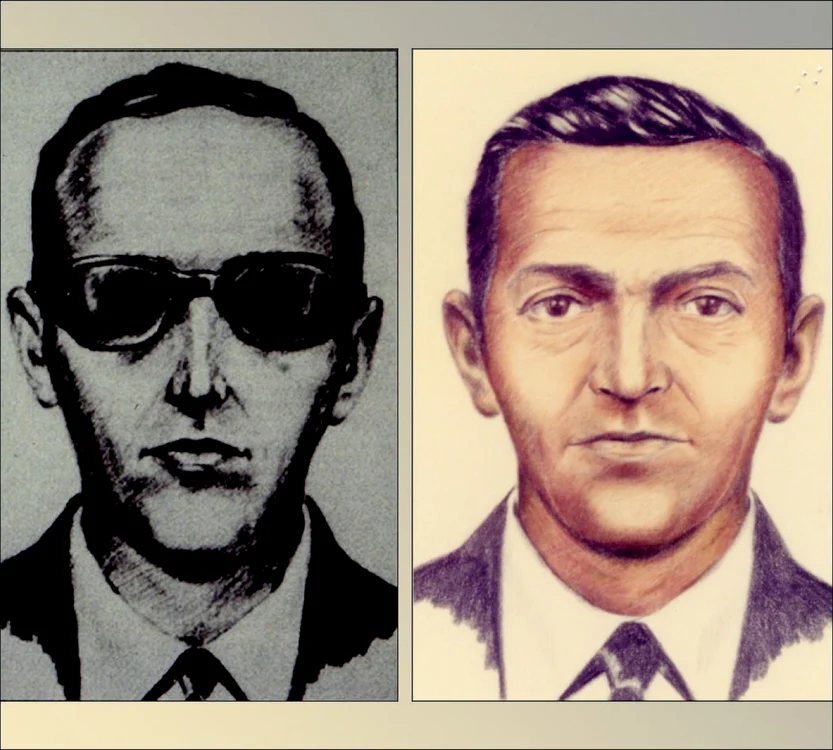 Dan Cooper după o reconstituire facială FOTO fbi.gov