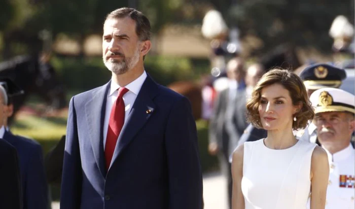 Regele Felipe al Spaniei şi Regina Letizia. Foto: Profimedia