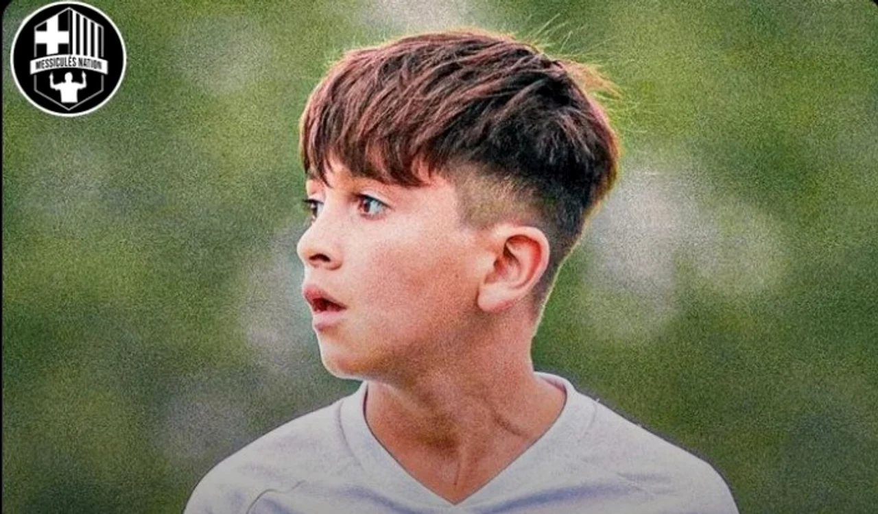 Thiago Messi FOTO Captură foto