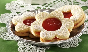 Honey biscuits with jam jpeg