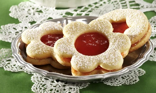 Honey biscuits with jam jpeg