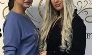 Eugenia Şerban şi Mădălina Brânduşescu, cea care are grijă de tinereţea ei jpeg