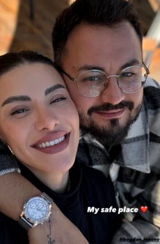 Nicoleta Nucă și iubitul ei, Bogdan Anton foto: Facebook 