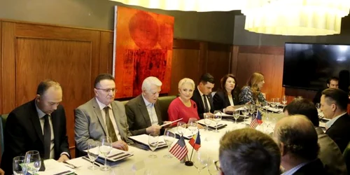Viorica Dancila in USA FOTO gov.ro