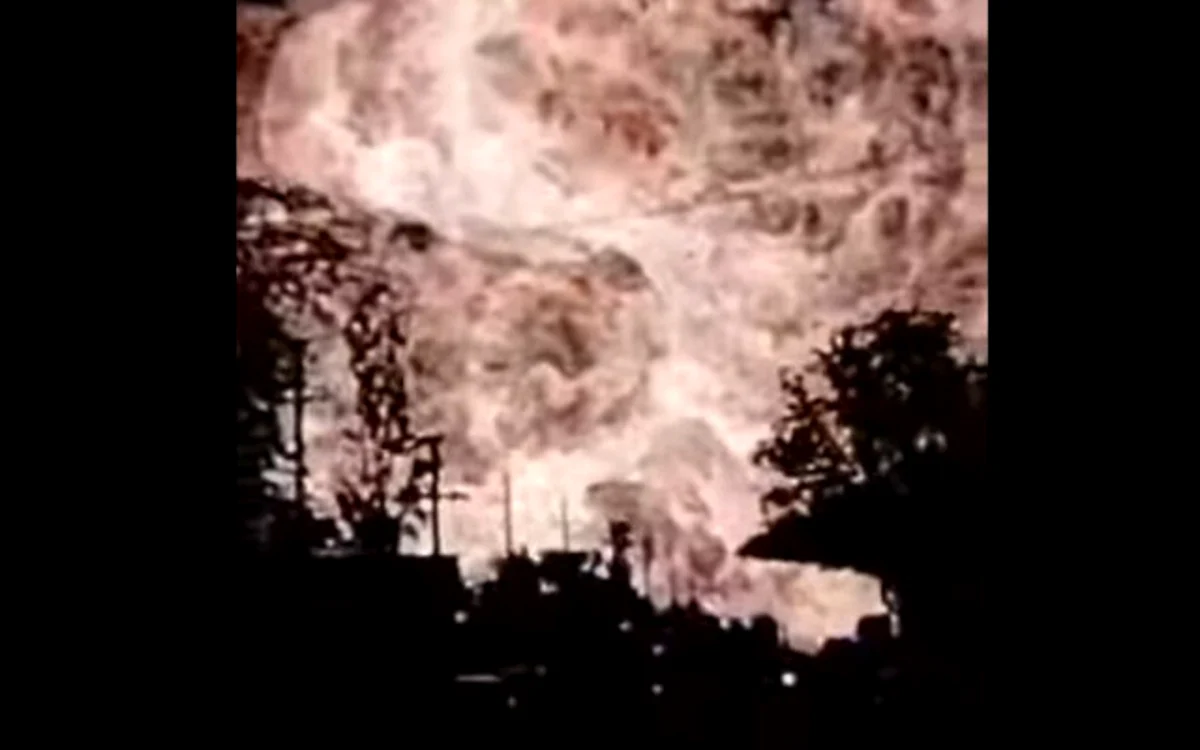 Explozie Crevedia. FOTO Arhivă