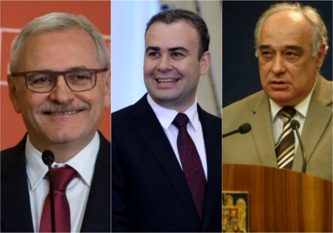 Liviu Dragnea Darius Vâlcov Ion Ghizdeanu