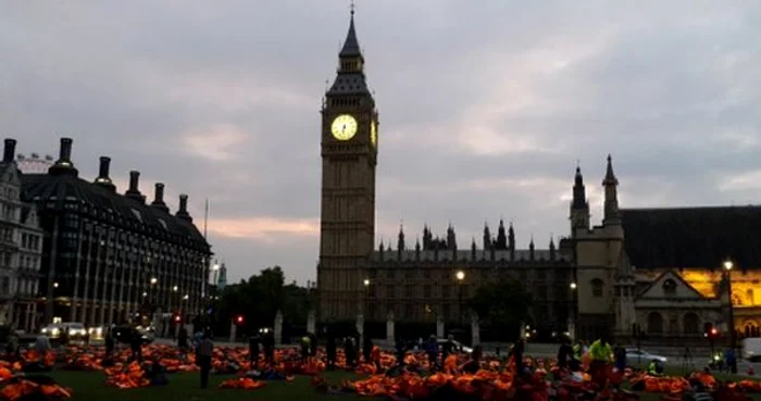 Protestul a avut ca scop sensibilizarea opiniei publice, cu privire la criza refugiaților