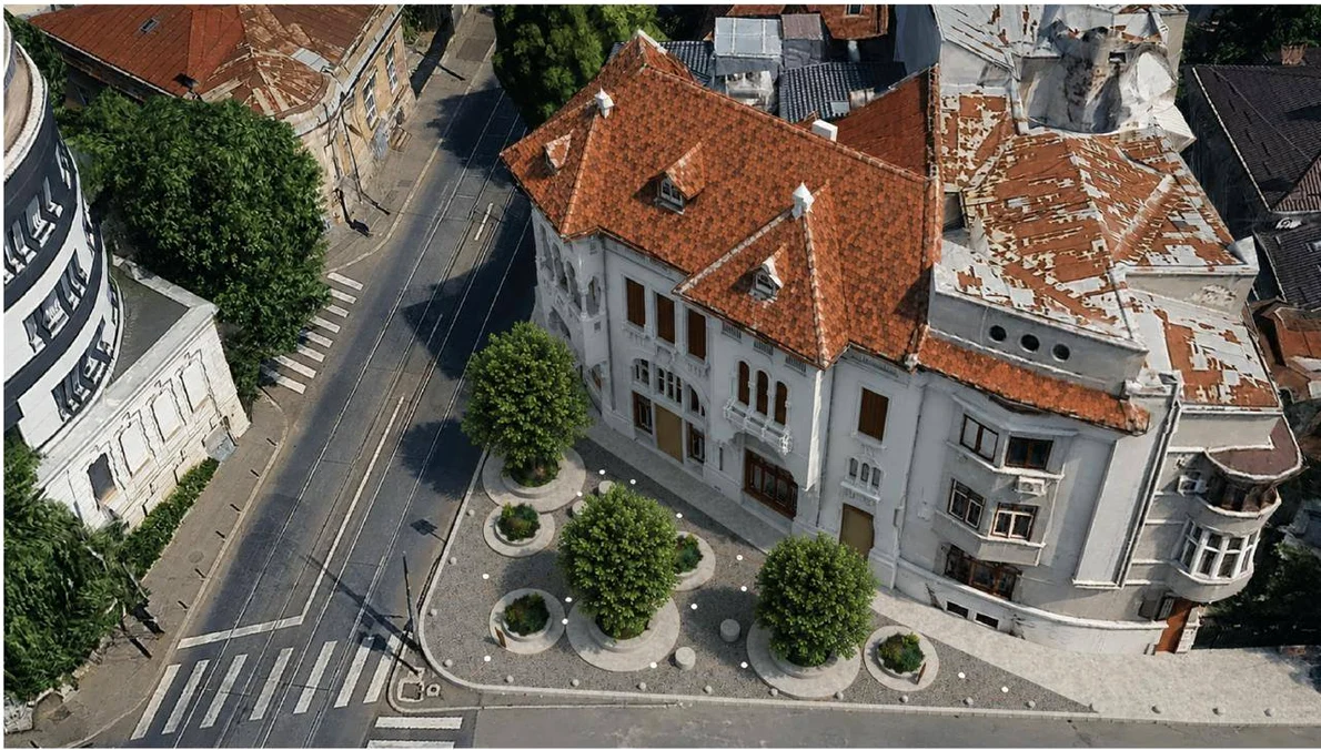 Casa „Gheorghe Hotăranu” va fi restaurată și transformată în Muzeul Farmaciei (© Zeppelin Design / A.TTUNE ArchiLab / Primăria Sectorului 2)