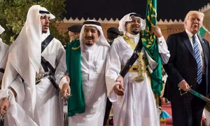 Trump sabii arabia saudita EPA