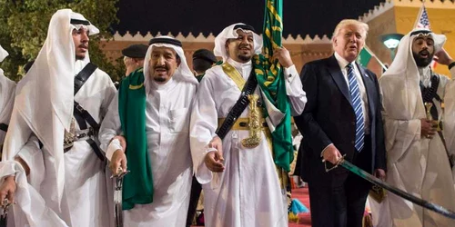 Trump sabii arabia saudita EPA