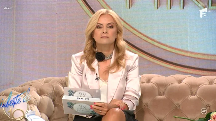 Simona Gherghe, prezentatoarea emisiunii „Mireasa” / foto: captură TV