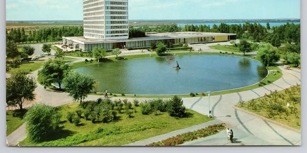 Hotel Perla  carte postală, anul 1973 FOTO  Constanta 360 jpg