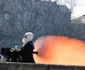 Au tras cu tunurile in onoarea Prinţului Philip. FOTO Gettyimages