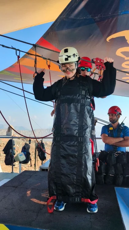 Reporterul Click!, înainte de zbor