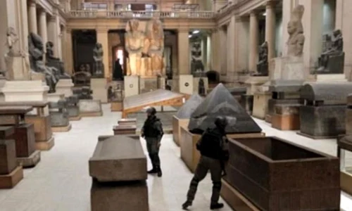 Protestele din Egipt pun în pericol un vast patrimoniu cultural jpeg