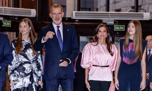Letizia, Felipe, Leonor și Sofia foto profimedia 0815164168 jpg