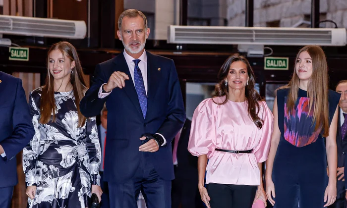 Letizia, Felipe, Leonor și Sofia foto profimedia 0815164168 jpg