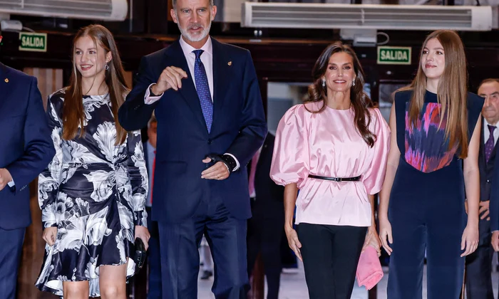 Letizia, Felipe, Leonor și Sofia foto profimedia 0815164168 jpg