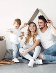 family moving using boxes jpg