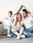 family moving using boxes jpg
